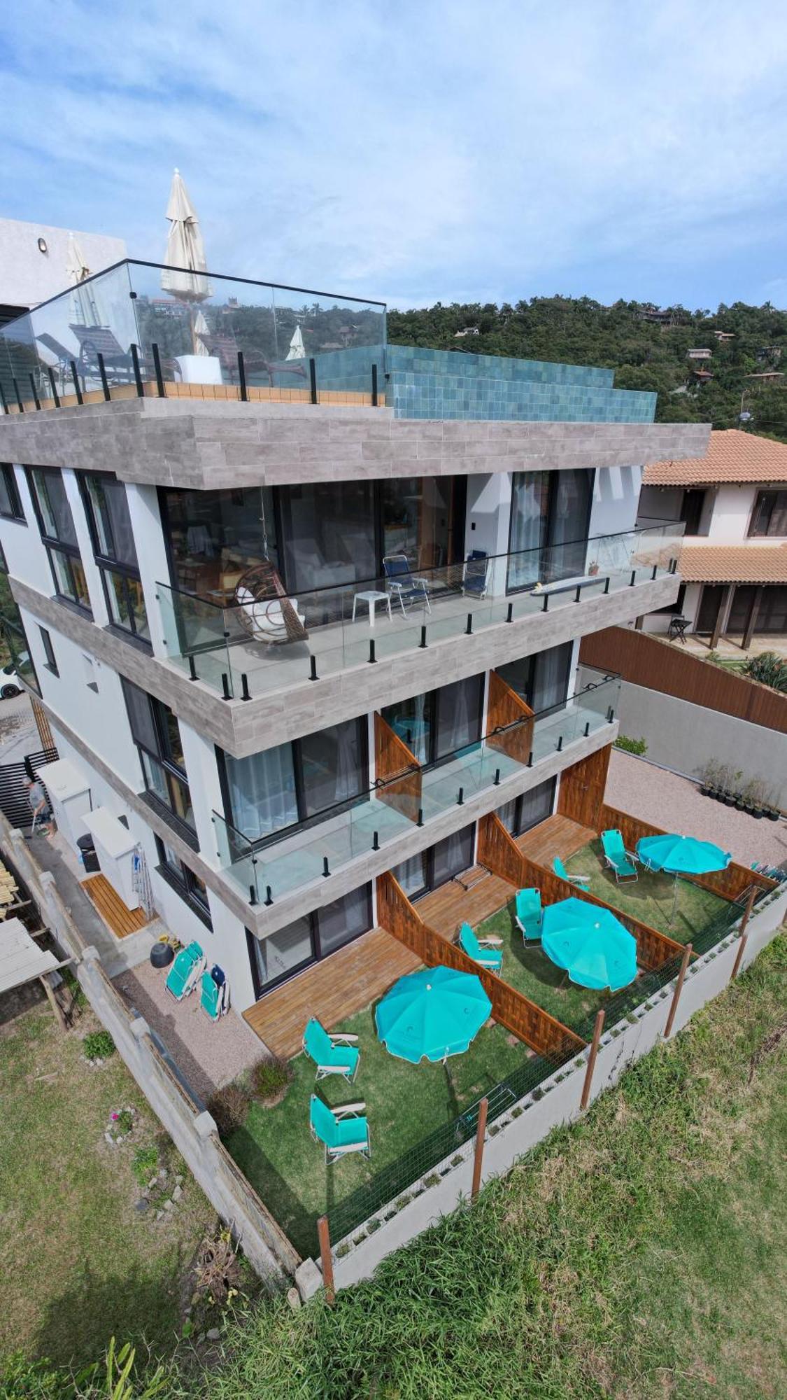 Casa Oceano Praia Do Rosa, Apartamentos Pe Na Areia, פראייה דו רוזה מראה חיצוני תמונה