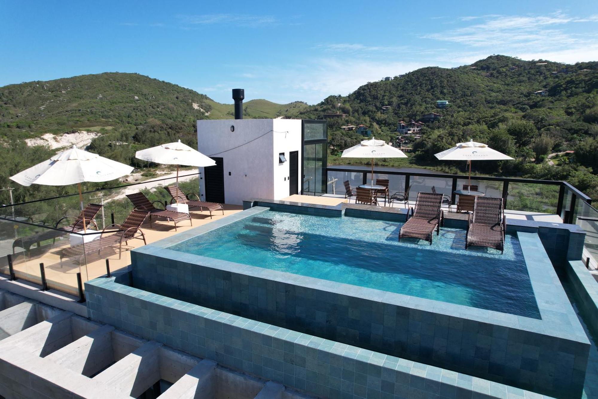 Casa Oceano Praia Do Rosa, Apartamentos Pe Na Areia, פראייה דו רוזה מראה חיצוני תמונה