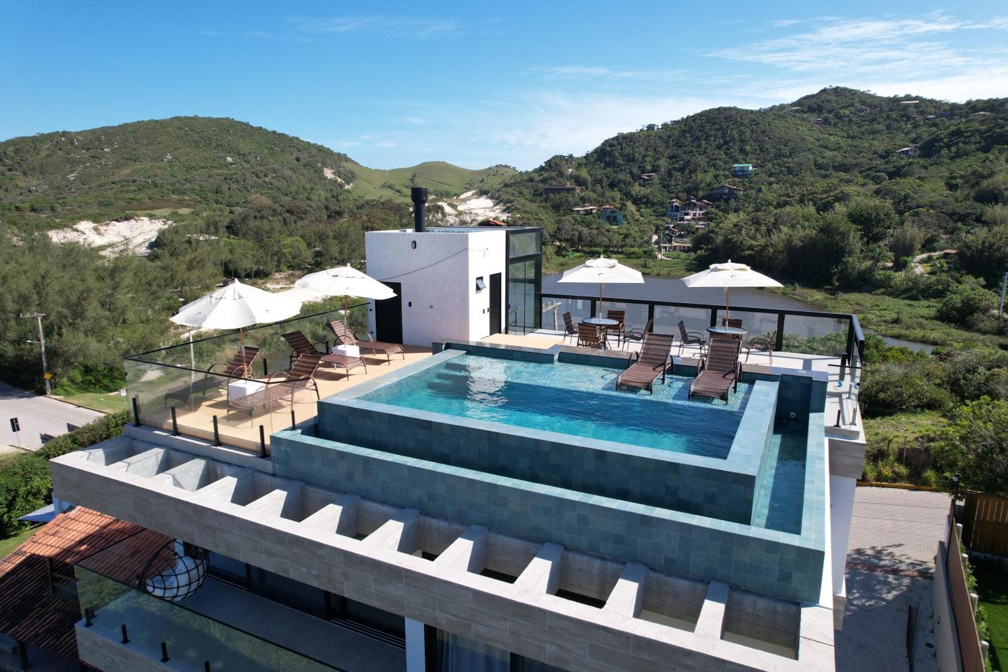 Casa Oceano Praia Do Rosa, Apartamentos Pe Na Areia, פראייה דו רוזה מראה חיצוני תמונה